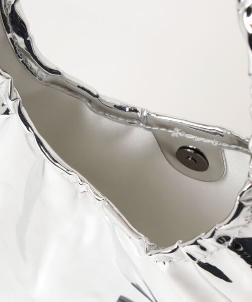 HELOYSE（エロイーズ）の「【HELOYSE/エロイーズ】 トースト PUレザー SM（ハンドバッグ・レディース・シルバー/シルバー系その他/カーキ/ベージュ/ブラック/ボルドー・FREE）」の9枚目の写真