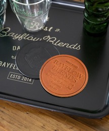 [本革仕様][BAYFLOW BLENDS]レザーコースター