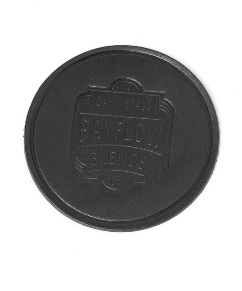 BAYFLOW（ベイフロー）の「[本革仕様][BAYFLOW BLENDS]レザーコースター（キッチンツール・レディース・ブラウン/ブラック・0）」の3枚目の写真