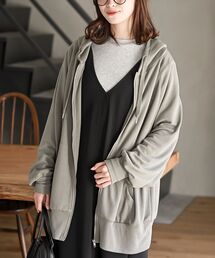 BIGシルエットZIPパーカー