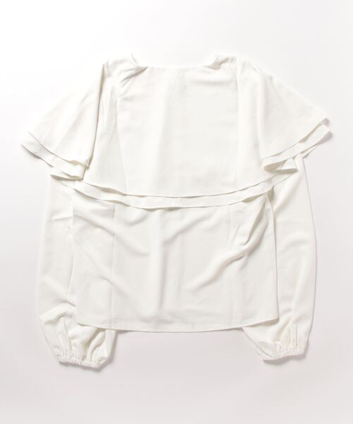 mellowneon（メロウネオン）の「ケープバルーンブラウス（シャツ/ブラウス・レディース・アイボリー・FREE）」の15枚目の写真