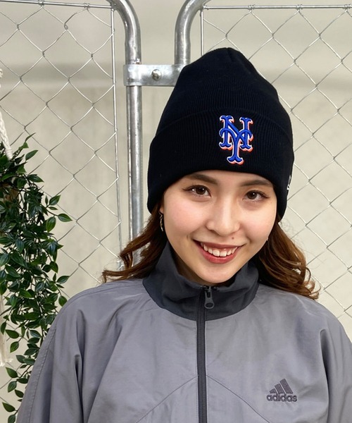 NEW ERA/ニューエラ ビーニー ベーシック カフニット MLB Team Logo