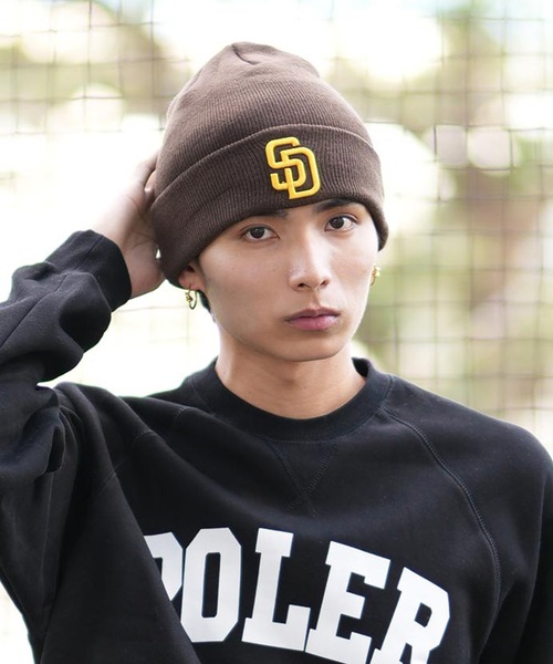 NEW ERA（ニューエラ）の「NEW ERA/ニューエラ ビーニー ベーシック カフニット MLB Team Logo 13751342/13751351/13751344/14312222/14409969/14409970（ニットキャップ/ビーニー・メンズ・ブラック/ブラウン/ロイヤルブルー/ブラック系その他2/オフホワイト/ブラック系その他・FREE）」の5枚目の写真