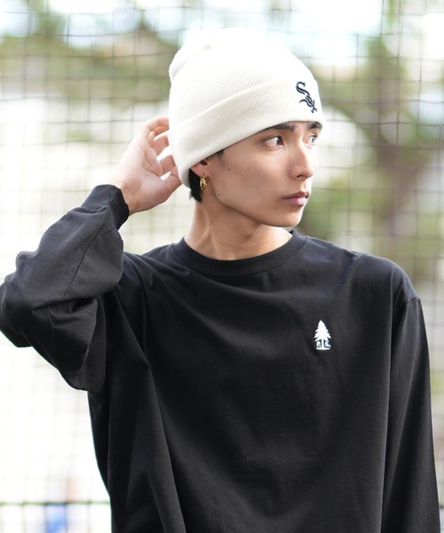 NEW ERA/ニューエラ ビーニー ベーシック カフニット MLB Team Logo