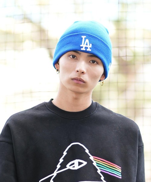 NEW ERA（ニューエラ）の「NEW ERA/ニューエラ ビーニー ベーシック カフニット MLB Team Logo 13751342/13751351/13751344/14312222/14409969/14409970（ニットキャップ/ビーニー・メンズ・ブラック/ブラウン/ロイヤルブルー/ブラック系その他2/オフホワイト/ブラック系その他・FREE）」の6枚目の写真