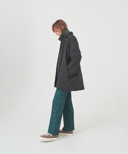 soduk(スドーク)の「padded jacket(ダウンジャケット/コート・レディース・グレー/ブラック・ONE SIZE)」の15枚目の写真