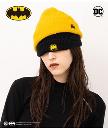 ANLIBERTY ANAP（アンリバティアナップ）の「【ANLIBERTY ANAP BATMANコラボ】アイコン刺繍ビーニー（ニットキャップ/ビーニー）」