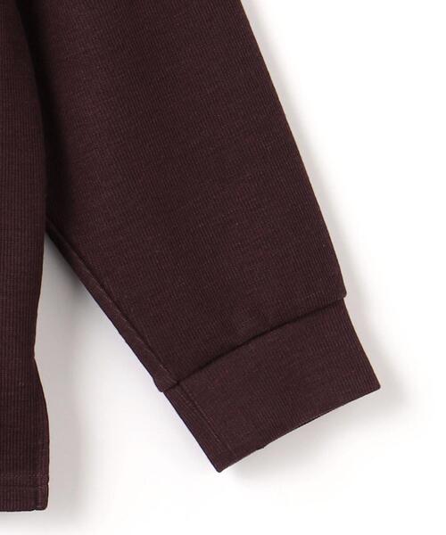 green label relaxing(グリーンレーベルリラクシング)の「メランジ ダブルフェイス ノーカラー カットソー(Tシャツ/カットソー・メンズ・ダークグレー/ワインレッド/ライトブルー/ライトグレー・XL/M/S/L)」の14枚目の写真