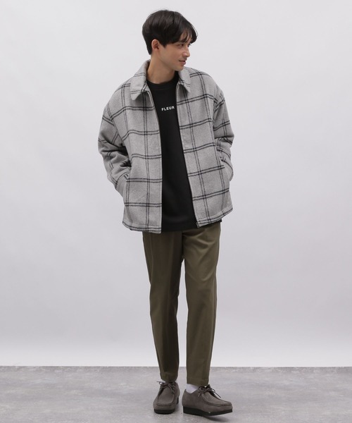 LAKOLE(ラコレ)の「シャギージャケット / 975205(ブルゾン・メンズ・グレー/ブラック/ブラウン・MEDIUM/LARGE)」の6枚目の写真