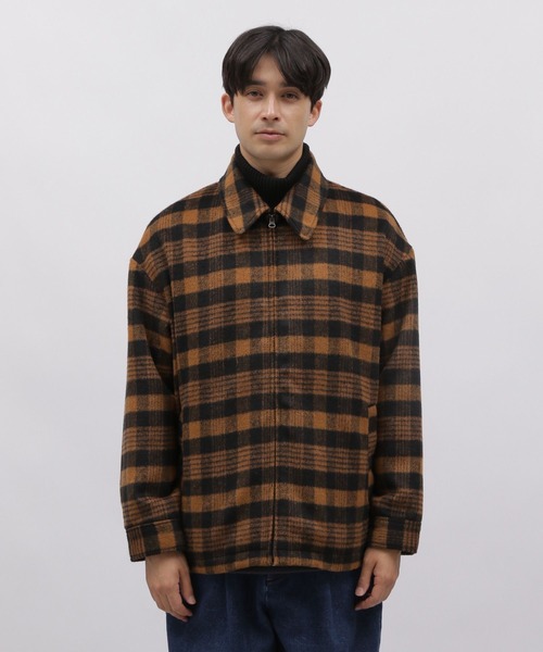 LAKOLE(ラコレ)の「シャギージャケット / 975205(ブルゾン・メンズ・グレー/ブラック/ブラウン・MEDIUM/LARGE)」の10枚目の写真