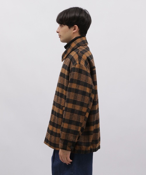 LAKOLE(ラコレ)の「シャギージャケット / 975205(ブルゾン・メンズ・グレー/ブラック/ブラウン・MEDIUM/LARGE)」の11枚目の写真