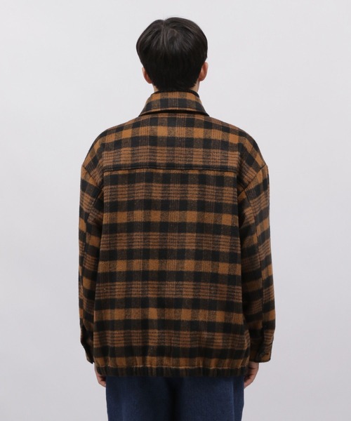 LAKOLE(ラコレ)の「シャギージャケット / 975205(ブルゾン・メンズ・グレー/ブラック/ブラウン・MEDIUM/LARGE)」の12枚目の写真
