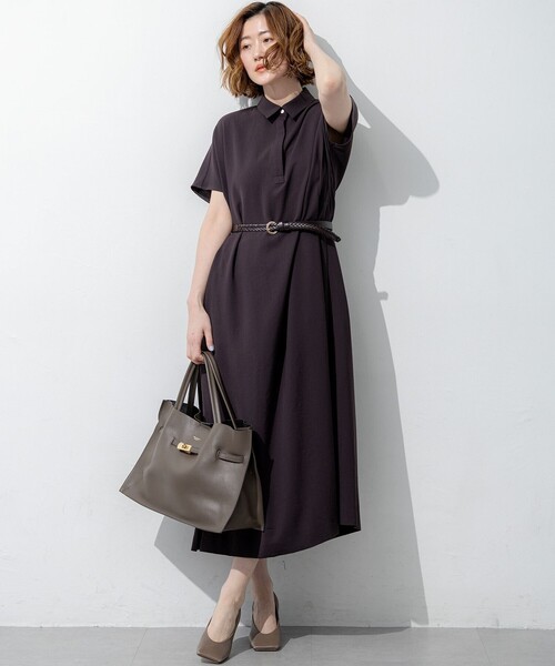 23区（ニジュウサンク）の「メッシュ ナローベルト（ベルト・レディース・ホワイト系/ブラウン系/ブラック系/ダークブラウン系・32/38/44）」の18枚目の写真