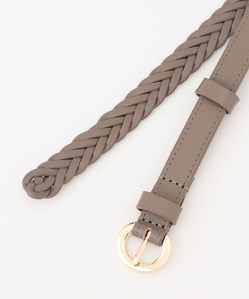 630新品23区牛革メッシュ ナローベルト38￥8910 メッシュ ナローベルト（ベルト）｜23区（ニジュウサンク）の