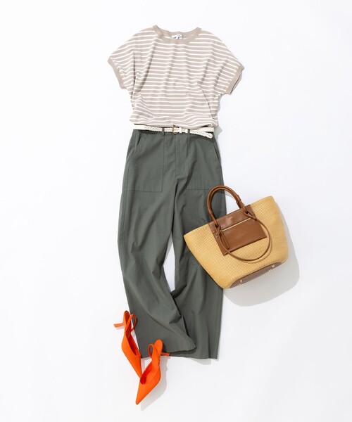 23区(ニジュウサンク)の「メッシュ ナローベルト(ベルト・レディース・ホワイト系/ブラウン系/ブラック系/ダークブラウン系・32/38/44)」の9枚目の写真