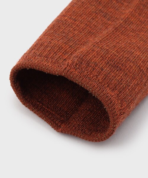 TAKEO KIKUCHI（タケオキクチ）の「◆ウールリブソックス（ソックス/靴下・メンズ・ダークグレー/ブラウン系その他/ダークオレンジ・00）」の7枚目の写真