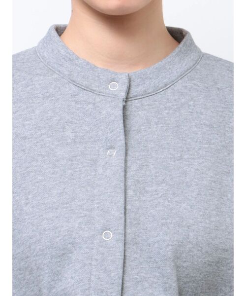 merry jenny（メリージェニー）の「リボンスナップカーディガン（カーディガン/ボレロ・レディース・グレー/オフホワイト・FREE）」の20枚目の写真