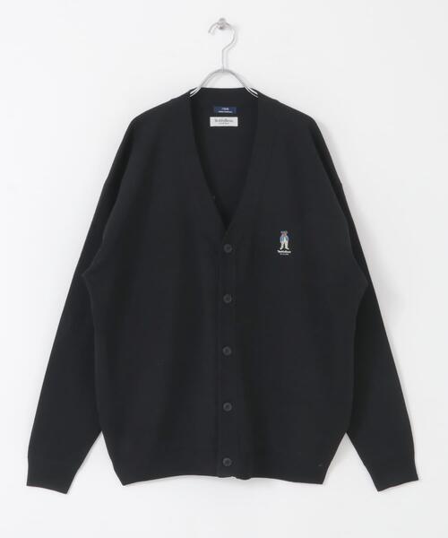 TeddyBear SPORTS BRAND（テディベアスポーツブランド）の「TEDDY BEAR ミラノリブニットカーデ（カーディガン/ボレロ・メンズ・マスタード/グレー/ブラック・LARGE/MEDIUM）」の16枚目の写真