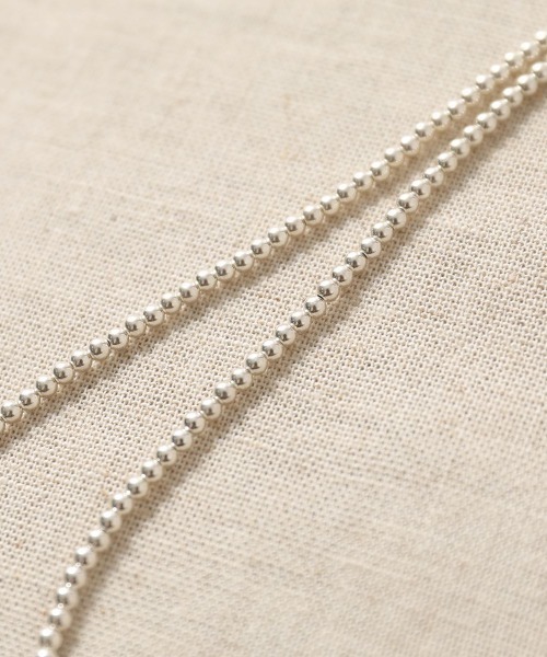 Harpo（アルポ）の「【Harpo/アルポ】シルバー ネックレス ナバホパール ビーズ3mm/全長18㎝（ネックレス・レディース・シルバー・FREE）」の10枚目の写真