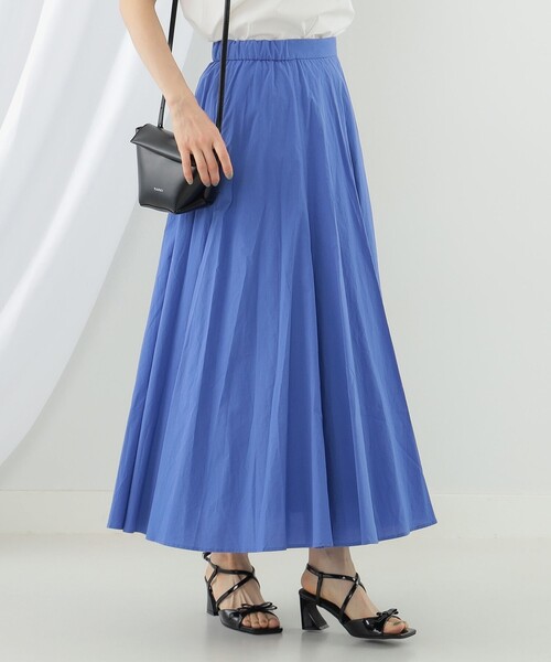 Ray BEAMS（レイビームス）の「Ray BEAMS / コットン ロング フレアスカート（スカート・レディース・ブラック/ブルー/イエロー・0/1）」の15枚目の写真