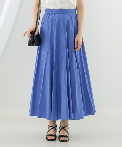 Ray BEAMS（レイビームス）の「Ray BEAMS / コットン ロング フレアスカート（スカート・レディース・ブラック/ブルー/イエロー・0/1）」の16枚目の写真