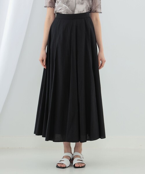 Ray BEAMS（レイビームス）の「Ray BEAMS / コットン ロング フレアスカート（スカート・レディース・ブラック/ブルー/イエロー・0/1）」の17枚目の写真