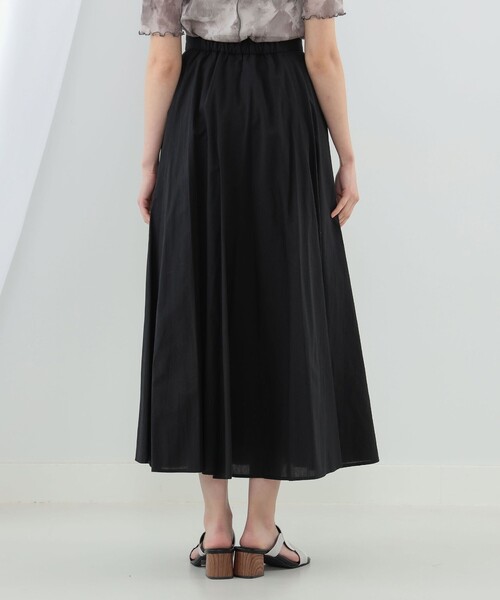 Ray BEAMS（レイビームス）の「Ray BEAMS / コットン ロング フレアスカート（スカート・レディース・ブラック/ブルー/イエロー・0/1）」の7枚目の写真