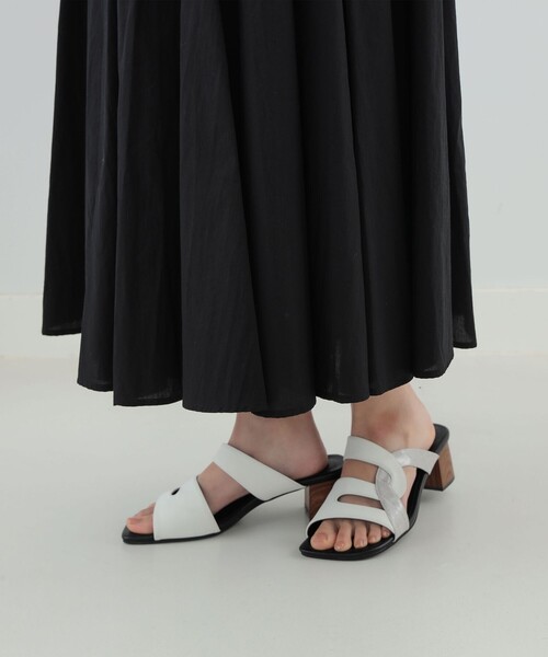 Ray BEAMS（レイビームス）の「Ray BEAMS / コットン ロング フレアスカート（スカート・レディース・ブラック/ブルー/イエロー・0/1）」の10枚目の写真