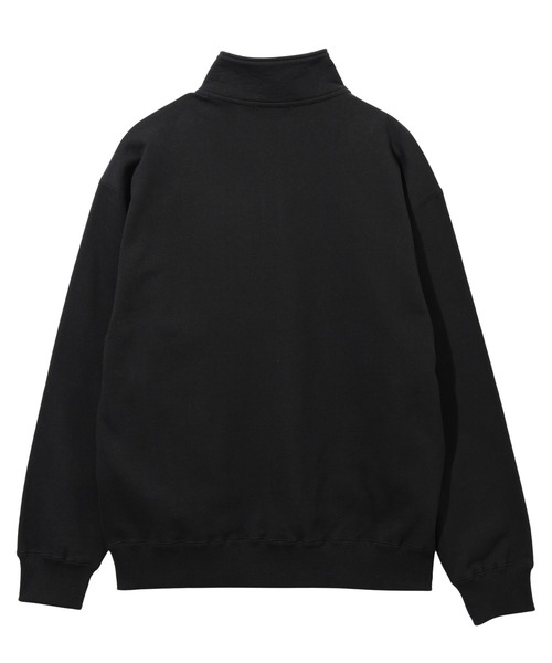 SILAS ロゴ　サイズL　ブラック　スウェット　ロンドン　フロッキー SILAS サイラス LOGO PRINTED L/S TEE ロンT 長袖 シンプル
