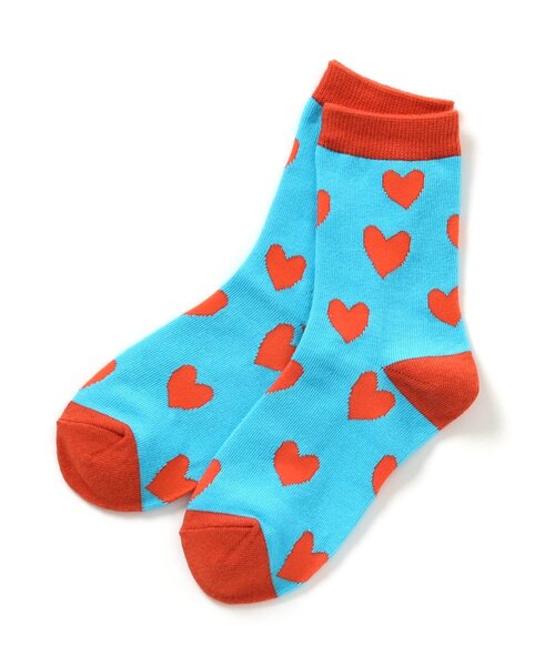 BREEZE(ブリーズ)の「GIRLS総柄いろいろソックス(ソックス/靴下・キッズ・ブルー/ピンク/アイボリー・15 /18/21)」の11枚目の写真