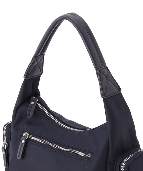 VIS（ビス）の「マシュマロハンドルワンショルダーバッグ（ハンドバッグ・レディース・キナリ/カーキ/ネイビー/オレンジ・FREE）」の8枚目の写真