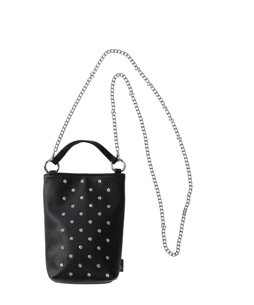 ROOTOTE(ルートート)の「【限定商品】ルートート/ベビールー.crystal_stone-A(ショルダーバッグ・レディース・ゴールド/ブラック/シルバー・FREE)」の2枚目の写真