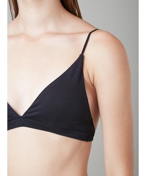 UNDERSON UNDERSON（アンダーソン アンダーソン）の「ファッショントライアングルブラ（ブラジャー・レディース・ブラック/ナチュラル・0/2/1）」の7枚目の写真