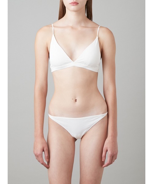 UNDERSON UNDERSON（アンダーソン アンダーソン）の「ファッショントライアングルブラ（ブラジャー・レディース・ブラック/ナチュラル・0/2/1）」の8枚目の写真