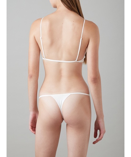 UNDERSON UNDERSON（アンダーソン アンダーソン）の「ファッショントライアングルブラ（ブラジャー・レディース・ブラック/ナチュラル・0/2/1）」の10枚目の写真