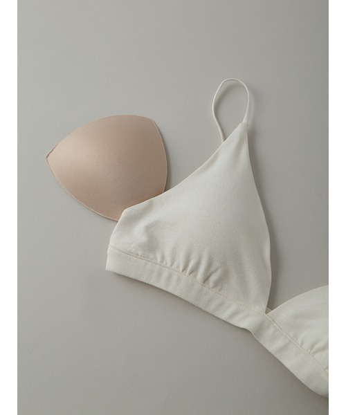UNDERSON UNDERSON（アンダーソン アンダーソン）の「ファッショントライアングルブラ（ブラジャー・レディース・ブラック/ナチュラル・0/2/1）」の20枚目の写真