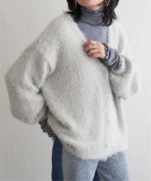 VENCEEXCHANGE | シャギーニットカーディガン(カーディガン/ボレロ)