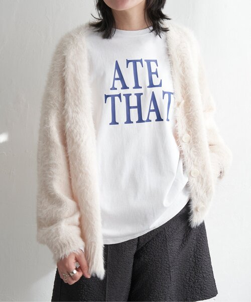 VENCEEXCHANGE（ヴァンスエクスチェンジ）の「シャギーニットカーディガン（カーディガン/ボレロ・レディース・ピンク系/グレー/ミント/ネイビー/オフホワイト・FREE）」の2枚目の写真