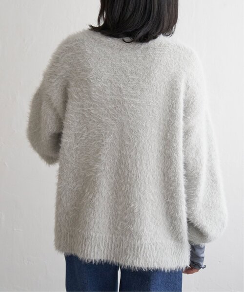 VENCEEXCHANGE（ヴァンスエクスチェンジ）の「シャギーニットカーディガン（カーディガン/ボレロ・レディース・ピンク系/グレー/ミント/ネイビー/オフホワイト・FREE）」の15枚目の写真