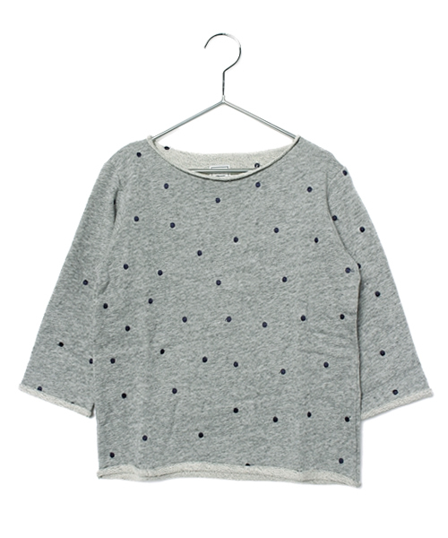 URBAN RESEARCH DOORS KIDS（アーバン リサーチ ドアーズ キッズ　）の「FORK&SPOON　裏毛ドロップショルダー(KIDS)（Tシャツ/カットソー・キッズ・グレー/グリーン/グレー系その他・120/135/90/105）」の4枚目の写真