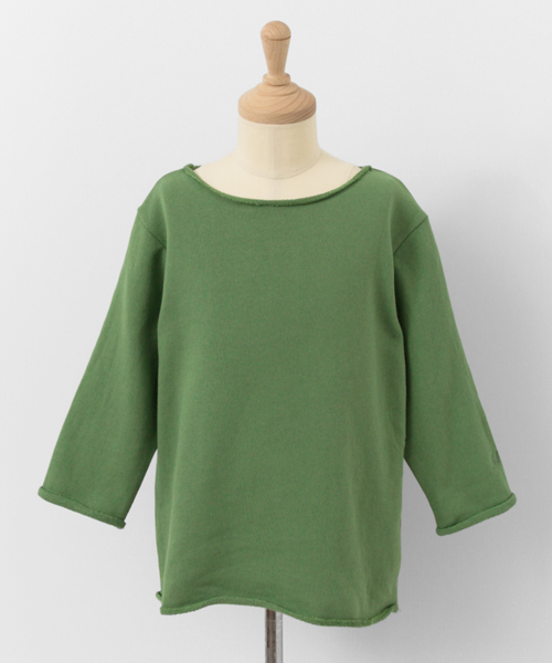 URBAN RESEARCH DOORS KIDS（アーバン リサーチ ドアーズ キッズ　）の「FORK&SPOON　裏毛ドロップショルダー(KIDS)（Tシャツ/カットソー・キッズ・グレー/グリーン/グレー系その他・120/135/90/105）」の8枚目の写真