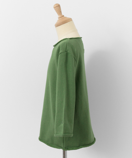 URBAN RESEARCH DOORS KIDS（アーバン リサーチ ドアーズ キッズ　）の「FORK&SPOON　裏毛ドロップショルダー(KIDS)（Tシャツ/カットソー・キッズ・グレー/グリーン/グレー系その他・120/135/90/105）」の12枚目の写真