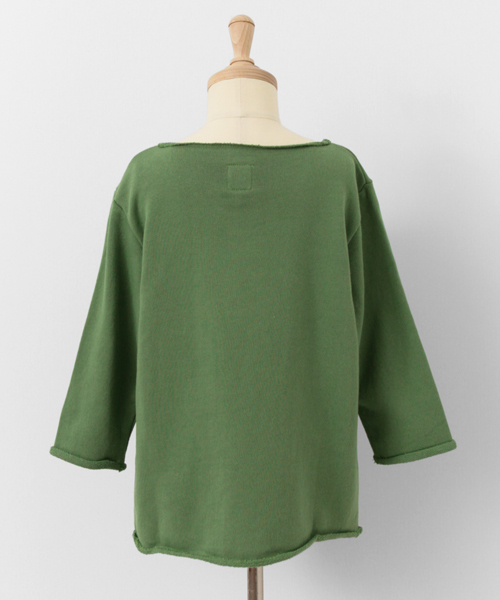 URBAN RESEARCH DOORS KIDS（アーバン リサーチ ドアーズ キッズ　）の「FORK&SPOON　裏毛ドロップショルダー(KIDS)（Tシャツ/カットソー・キッズ・グレー/グリーン/グレー系その他・120/135/90/105）」の13枚目の写真