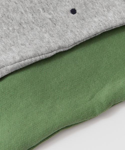 URBAN RESEARCH DOORS KIDS（アーバン リサーチ ドアーズ キッズ　）の「FORK&SPOON　裏毛ドロップショルダー(KIDS)（Tシャツ/カットソー・キッズ・グレー/グリーン/グレー系その他・120/135/90/105）」の11枚目の写真