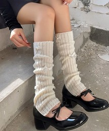 by muni:r | ラブリーリボンレッグウォーマー/ 2024 SS COLLECTION(レッグウォーマー)