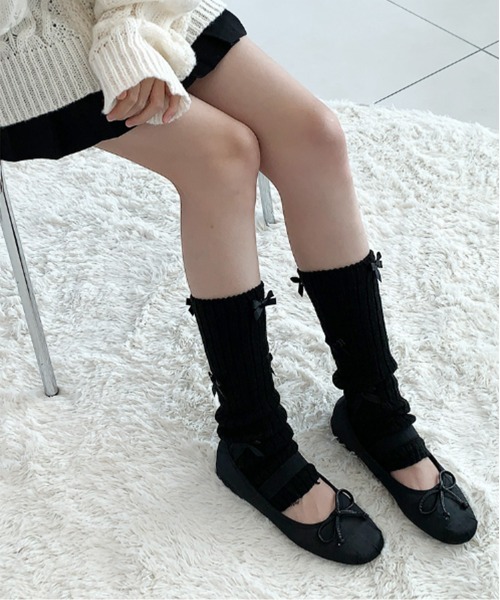 リボンニーハイレッグウォーマーHIDOLATRALTHEODOL fit=scale-down,w=1200