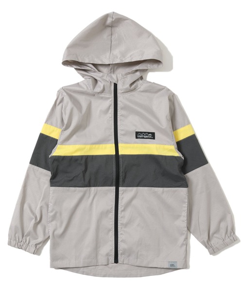 KRIFF MAYER Kid's Collection(クリフメイヤーキッズコレクション)の「【超軽量・通気性・撥水】さらさらエアーパーカー(ナイロンジャケット・キッズ・カーキ/ネイビー/チャコール/イエロー/グレー・170/150/140/130/120/160)」の21枚目の写真