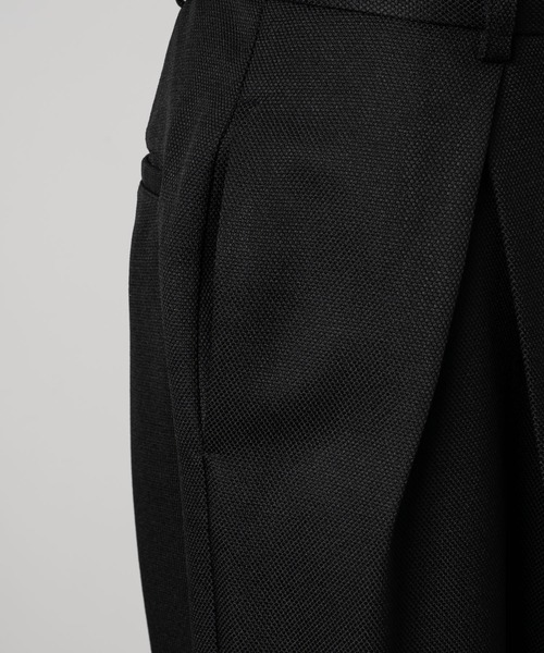 Wtaps　19AW TUCK 01　2タックパンツ　ポリエステル　スラックス Wtaps 19AW TUCK 01 2タックパンツ ポリエステル スラックス