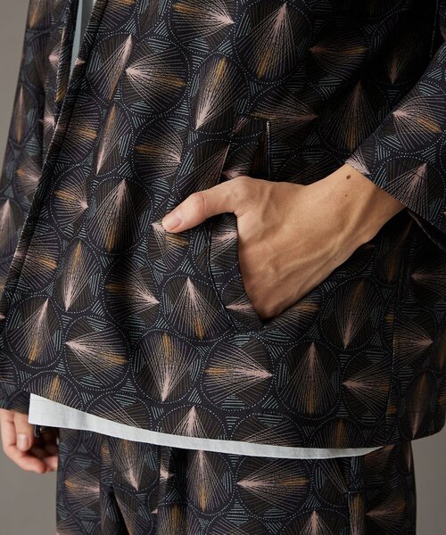 JOURNAL STANDARD（ジャーナルスタンダード）の「RIRANCHA / リランチェ ブッチャー カーディガン（ノーカラージャケット・メンズ・ブラック/ブラック系その他/チャコールグレー/ブラウン/ベージュ/レッド・SMALL/MEDIUM/LARGE）」の16枚目の写真