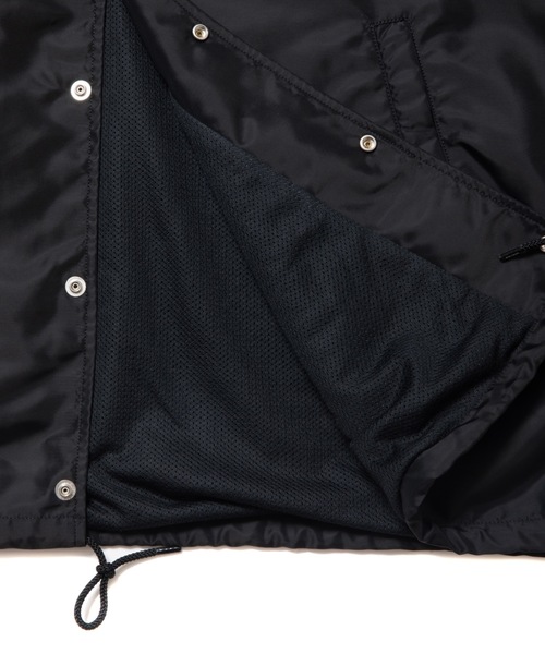 COOTIE PRODUCTIONS(クーティープロダクションズ)の「Nylon Coach Jacket(ナイロンジャケット・メンズ・ブラック・MEDIUM/LARGE/X-LARGE/SMALL)」の3枚目の写真